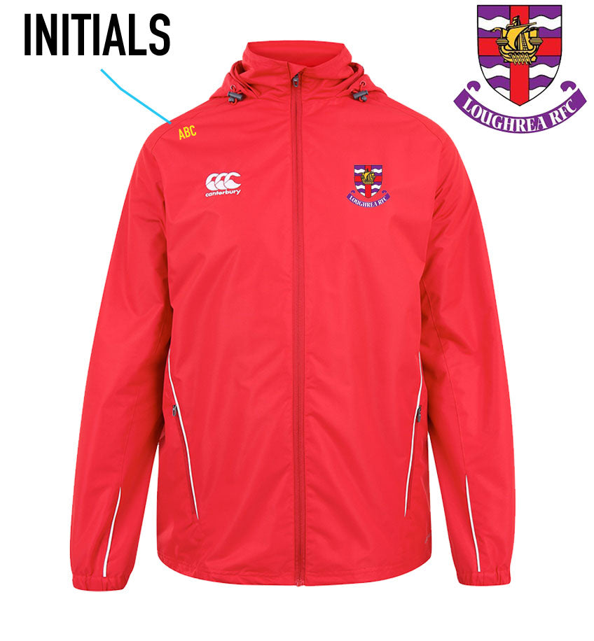 Loughrea RFC Full Zip Rain Jacket - CLEARANCE