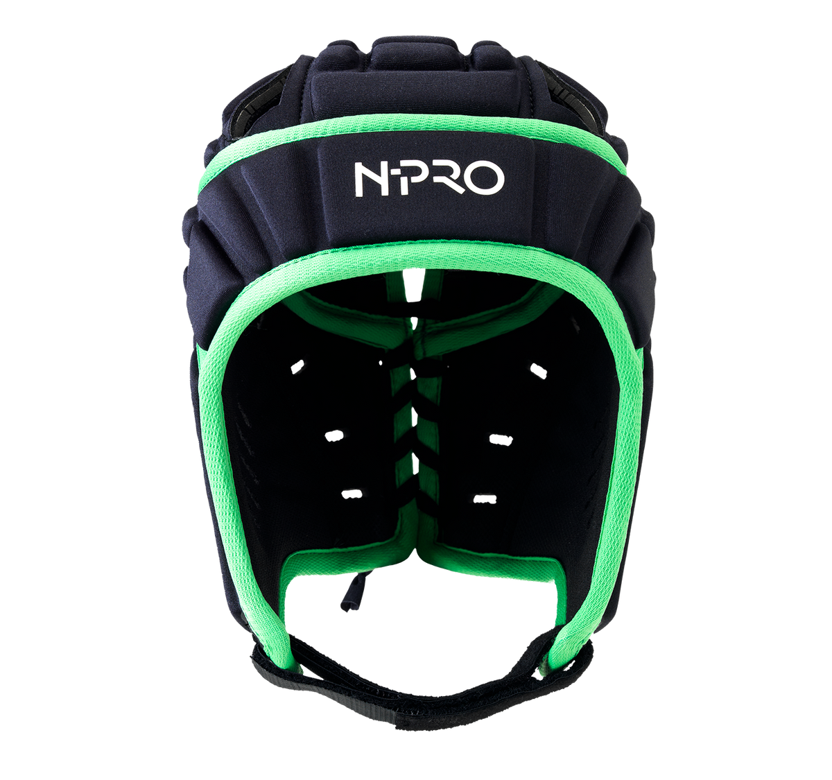 N-PRO - Rugby Head Guard Green/Red