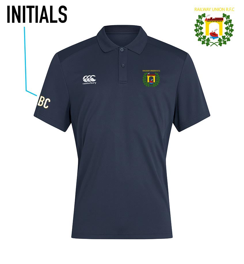 Railway Union RFC Canterbury Club Polo Shirt