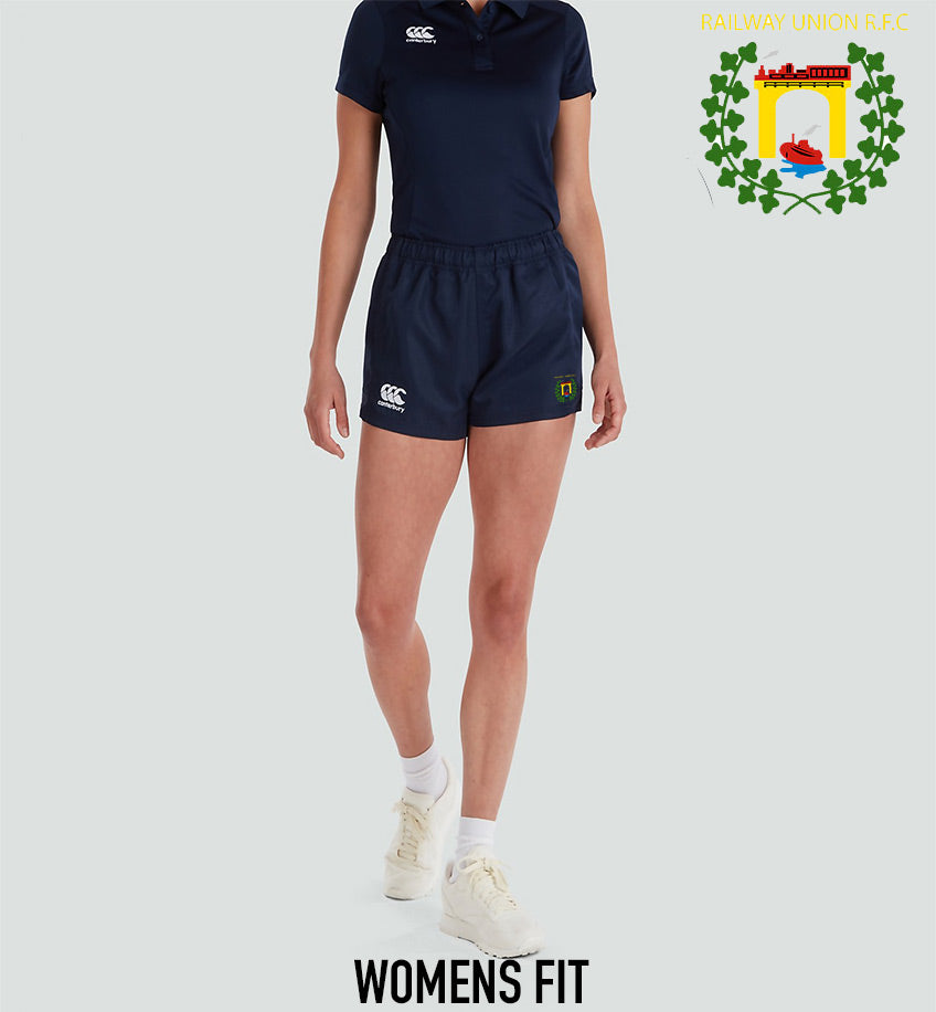 Railway Union RFC Womens Rugby Playing NAVY Canterbury Advantage Short