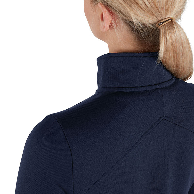 Canterbury Club 1/4 Zip Mid Layer Training Top  Womens back navy