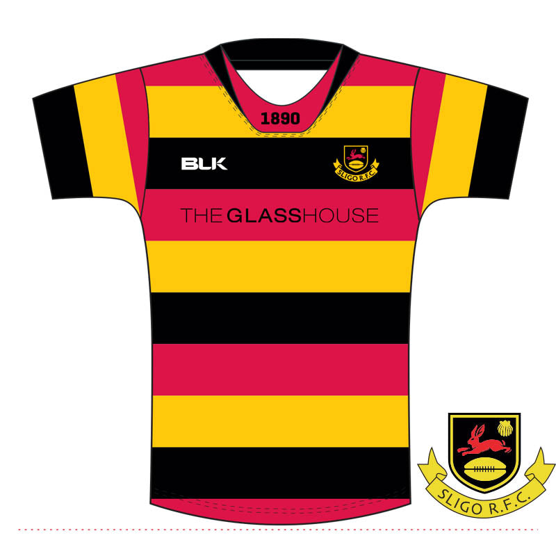 Sligo Rugby BLK Minis Glasshouse Jersey