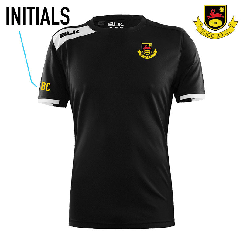 Sligo RFC BLK Tek VI Performance Tee