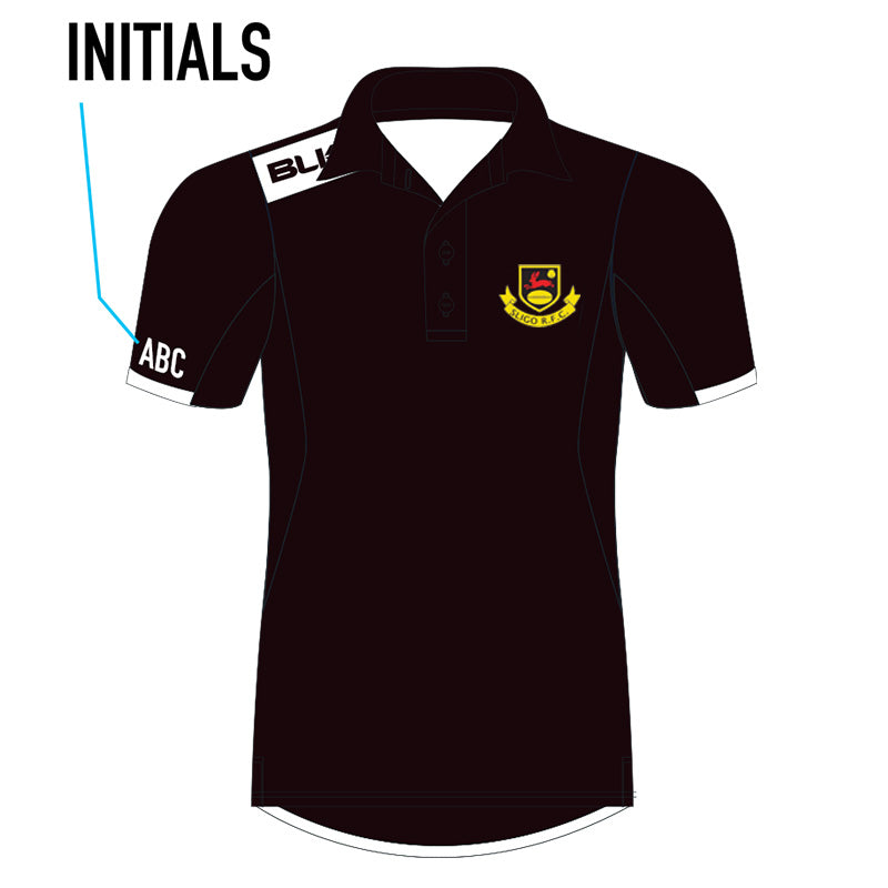 Sligo Rugby BLK Womens Tek VI Polo - CLEARANCE