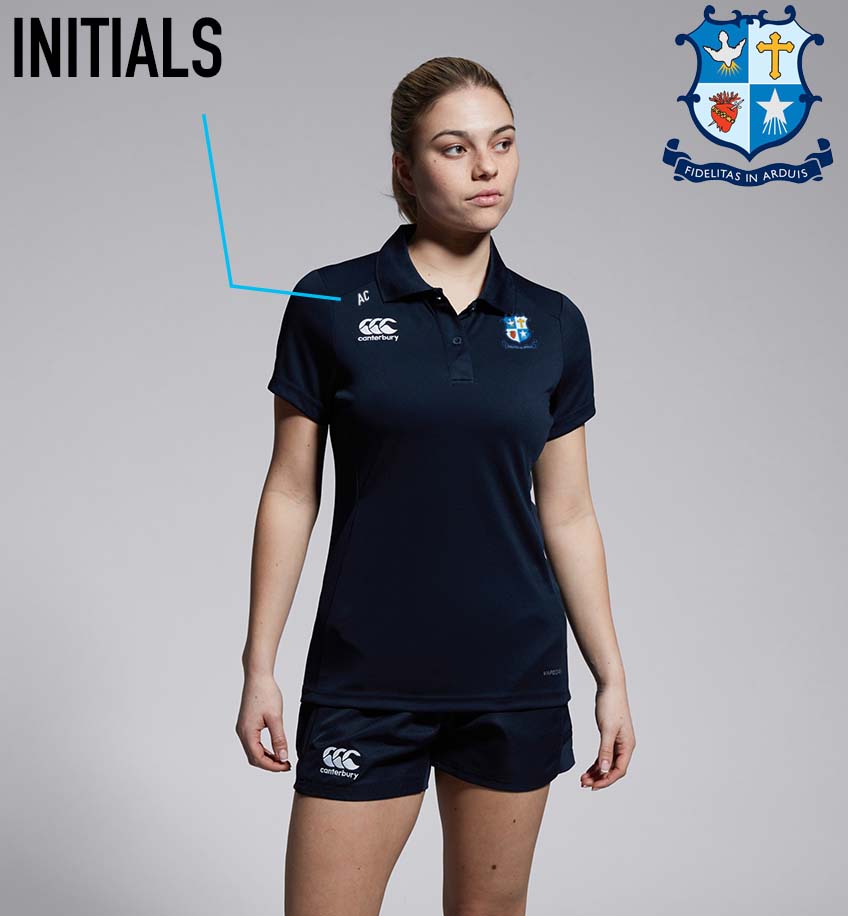 St. Mary&#39;s College RFC Canterbury Club Polo Shirt *WOMENS FIT*