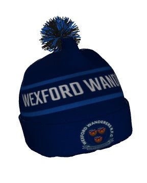 Wexford Wanderers RFC Bobble Hat - Team Wear Store.ie