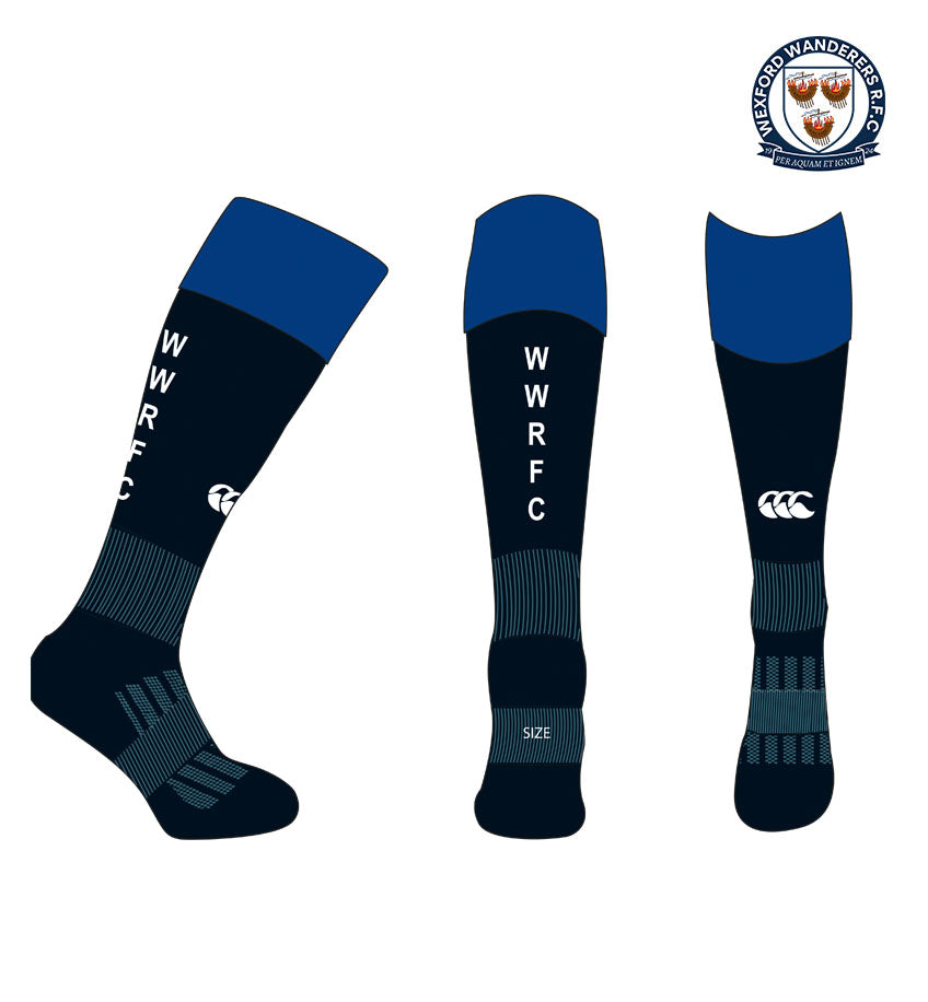 Wexford Wanderers RFC Canterbury Club Socks